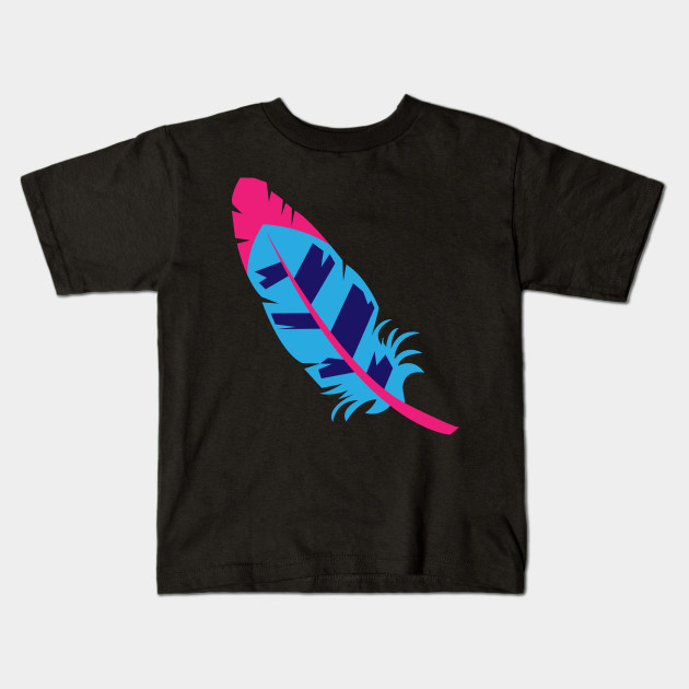A feather flew into the sky